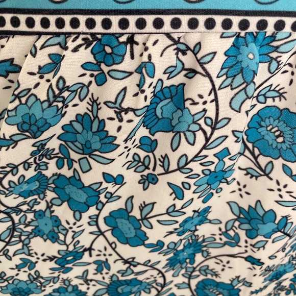 Caftan Muu Muu Long House Dress Blue Spandex sz XL - Picture 8 of 13